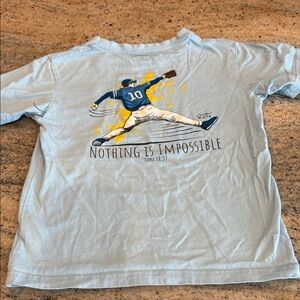 Cardin McCoy Kids Blue Graphic T-Shirt